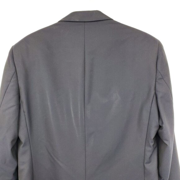 Brooks Brothers 100% Wool Fabric By Loro Piana Navy Blue Blazer Suit Jacket  41 - Picture 14 of 15